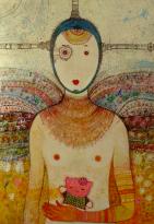 Mechanical Doll, 50x70 cm, mixt on paper, 2012